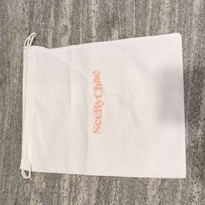 SeeByChloe shoe size dust bag